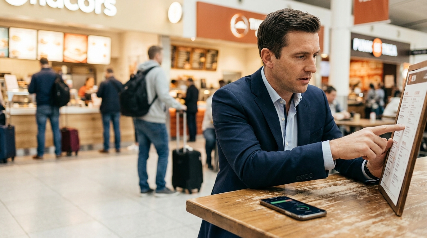 How to Hit Your Macros on a Business Trip (Without Eating Sad Salads)